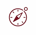 A compass depicting shared values as the operating system that drives workplace culture.