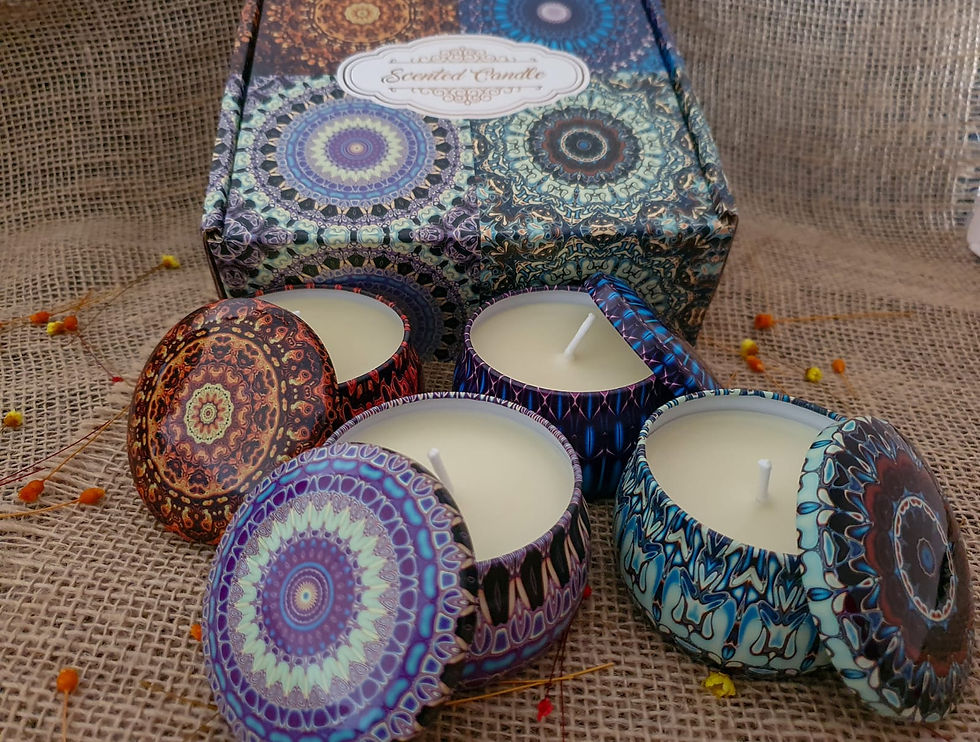 Miniatura: Kit Velas Mandala Equilíbrio