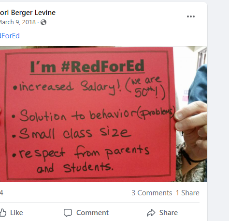 Activist CUSD80 Teachers - Lori Berger Levine