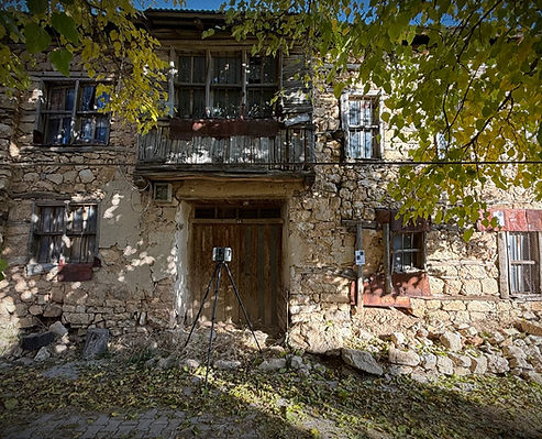 Arapgir Tarihi Evler Lazer Tarama ile 3B Restorasyon Projesi