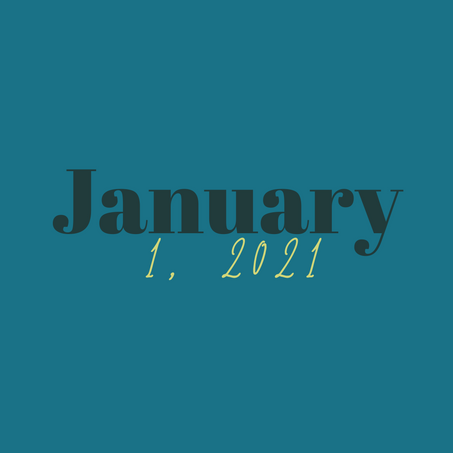 January 1, 2021