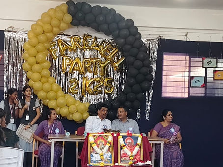 Librarian Called as guest for SSLC farewell in JT CBSE SCHOOL, Mundaragi 