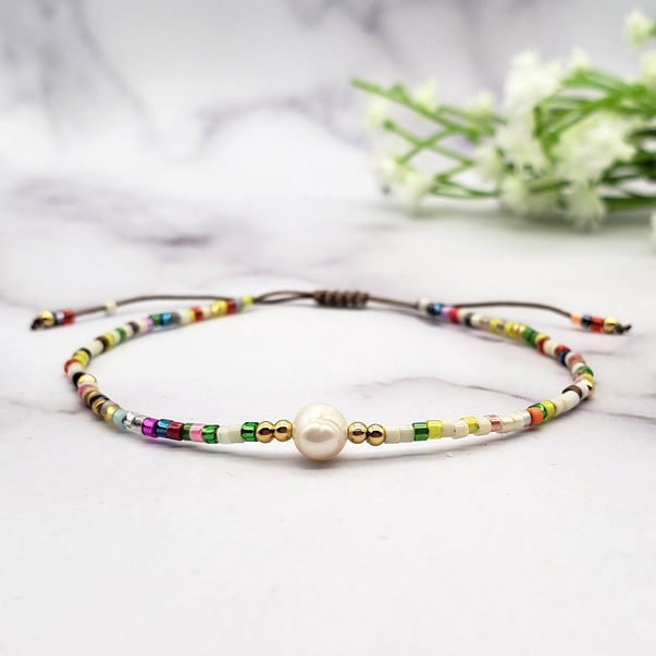 Thumbnail: Multi Color Bracelet, Bracelet for Kids, Adjustabl