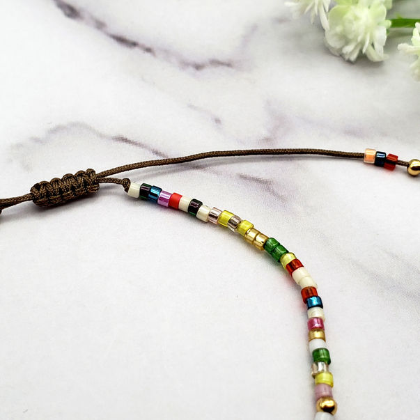 Thumbnail: Multi Color Bracelet, Bracelet for Kids, Adjustabl