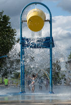June: A Day at the Park
Summer Fun at the Splash Pad by Sandy Gilbert