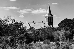 Church Down The Road by Edward Zukowski