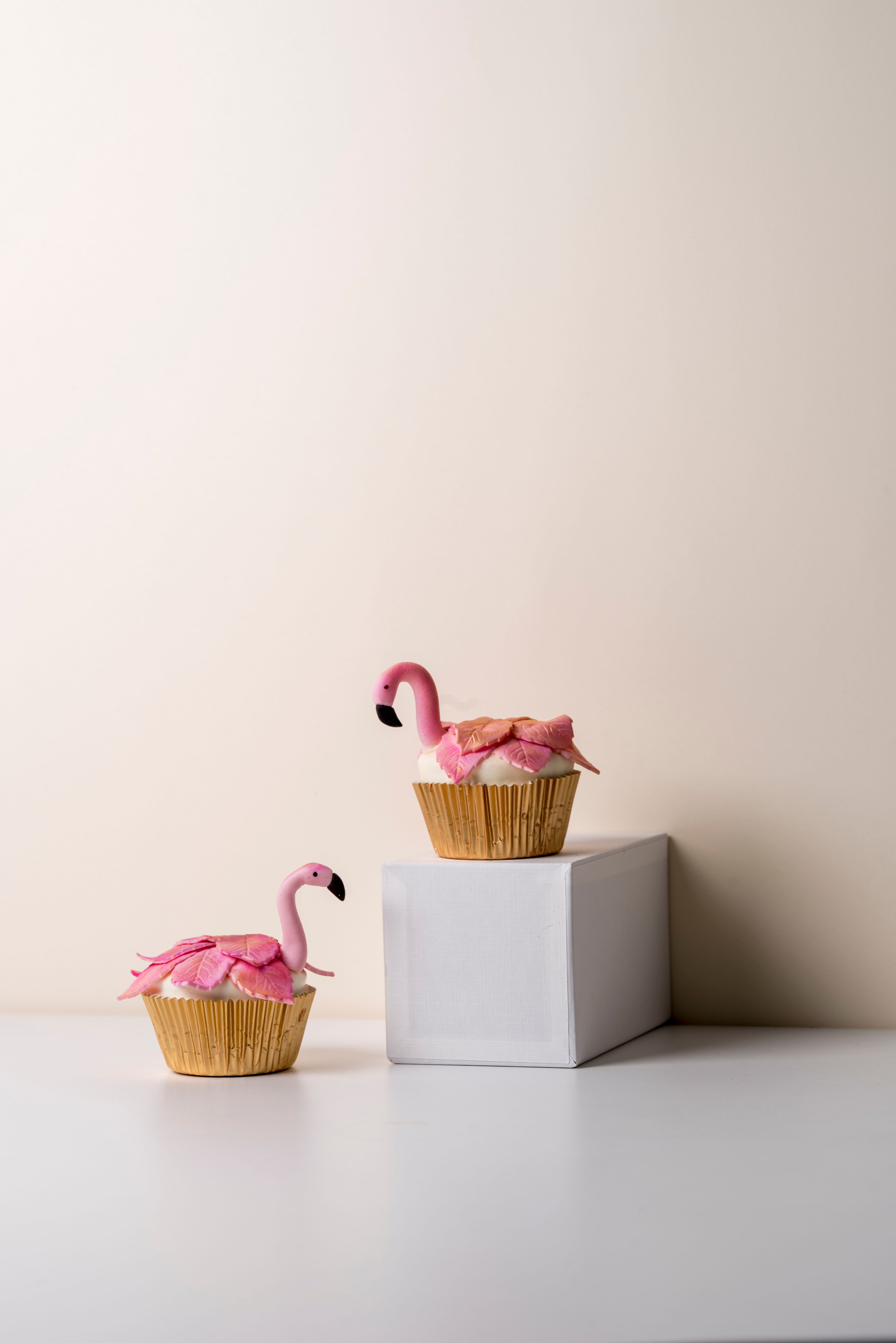 Flamingo Cupcake topper