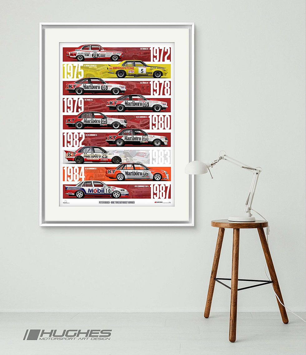 Thumbnail: HMSA 423:  PETER BROCK - 9 TIMES BATHURST WINNER