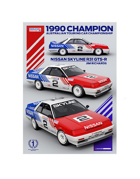 HMSA 479: 1990 ATCC - Nissan Skyline R31 GTS-R | HMSA