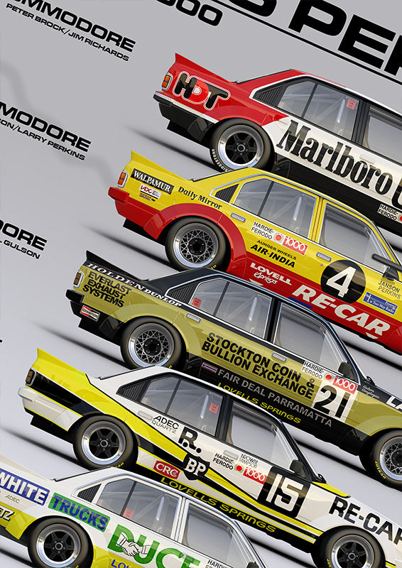 Thumbnail: HMSA 202: 1980 BATHURST 1000 - GRP C COMMODORE