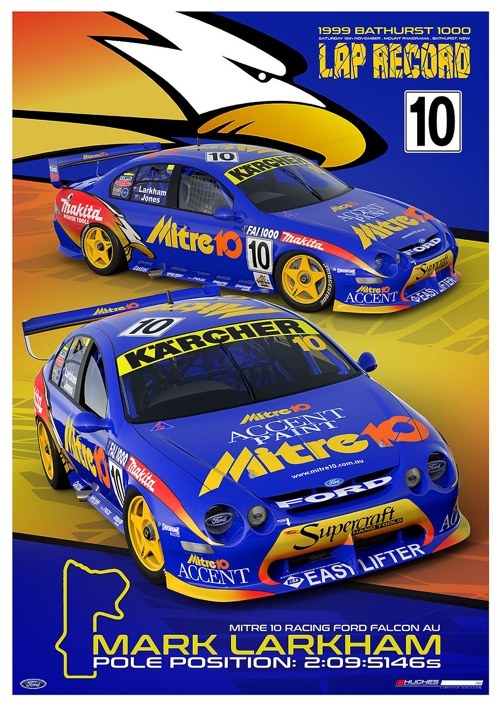 Thumbnail: HMSA 487:  1999 BATHURST. LARKHAM POLE