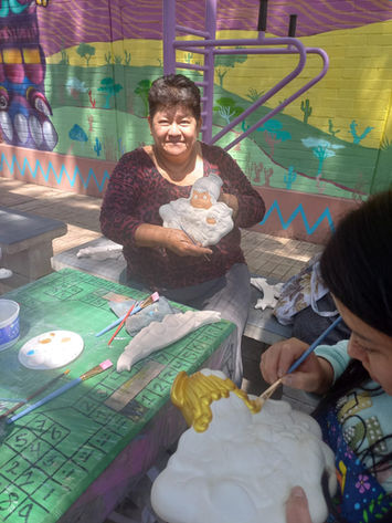 Junio 2025 | Clase de pintura en cerámica