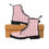 Thumbnail: Pink Dahlias - Vader Male-Sized Canvas Boots