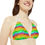 Thumbnail: Rainbow Diamonds - Langley Strappy Bikini Set