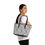 Thumbnail: Happy Hanukkah Menorah - Ferndale PU Leather Shoulder Tote Bag (2 sizes)