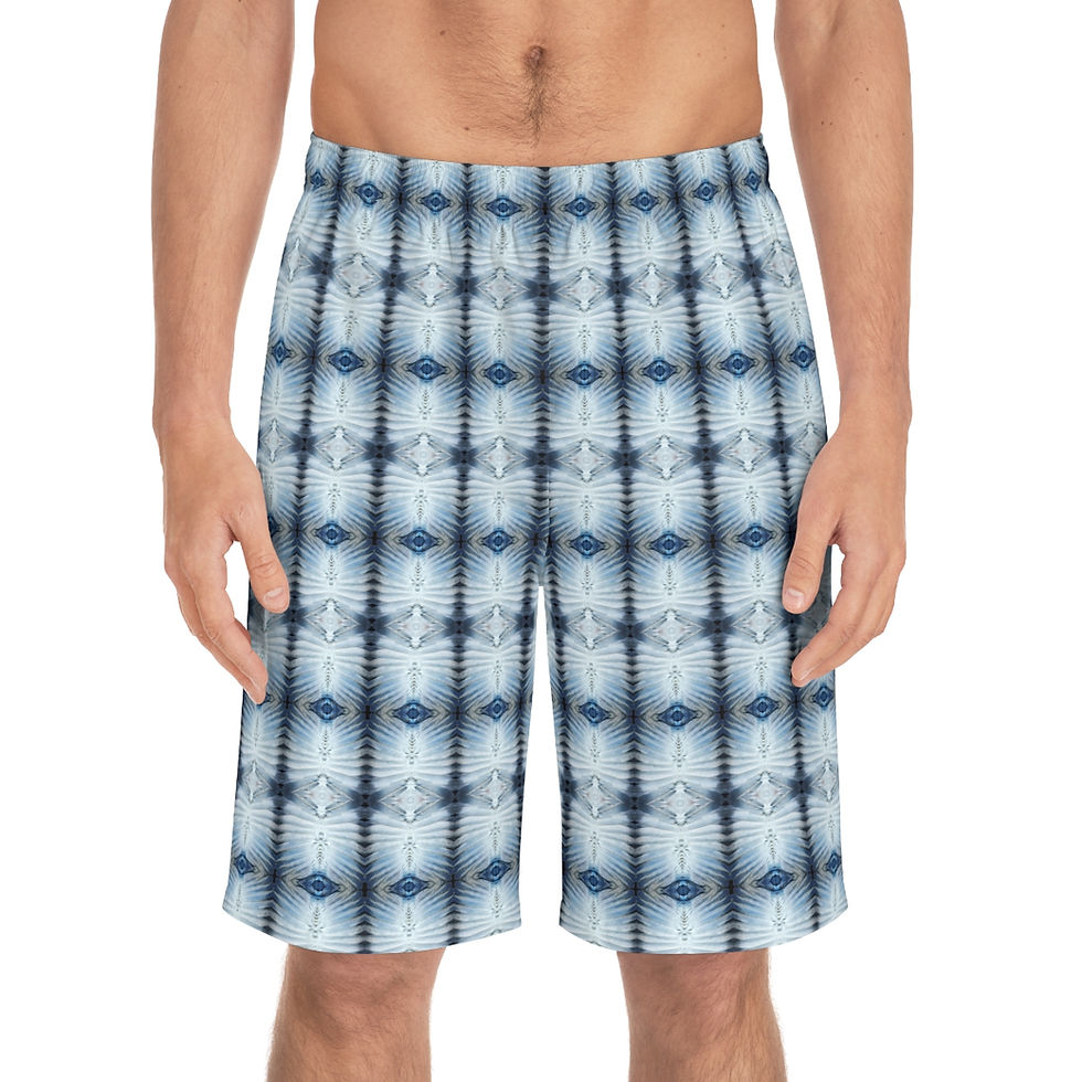 Cornflower - Aberdeen Male-Sized Board Shorts