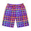 Thumbnail: Rainbow Checkerboard - Aberdeen Male-Sized Board Shorts 