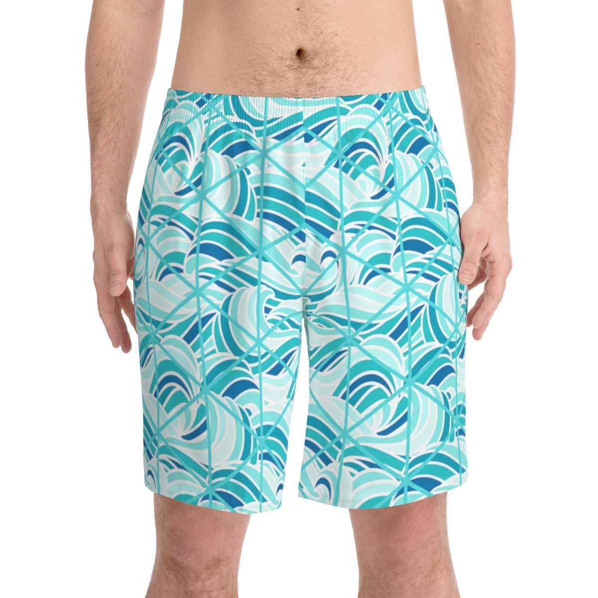 Oceanic - San Juan Male-Sized Elastic Beach Shorts