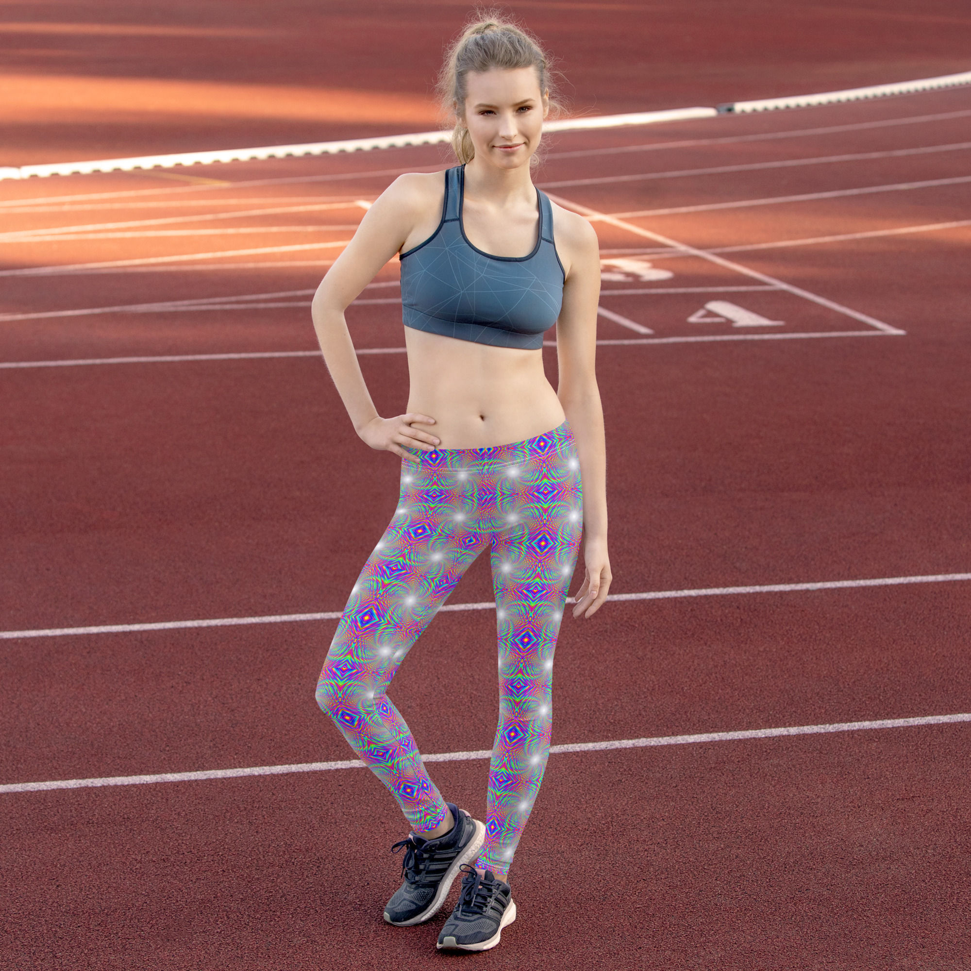 Tye Dye Rainbow - Ione Female-Sized Leggings