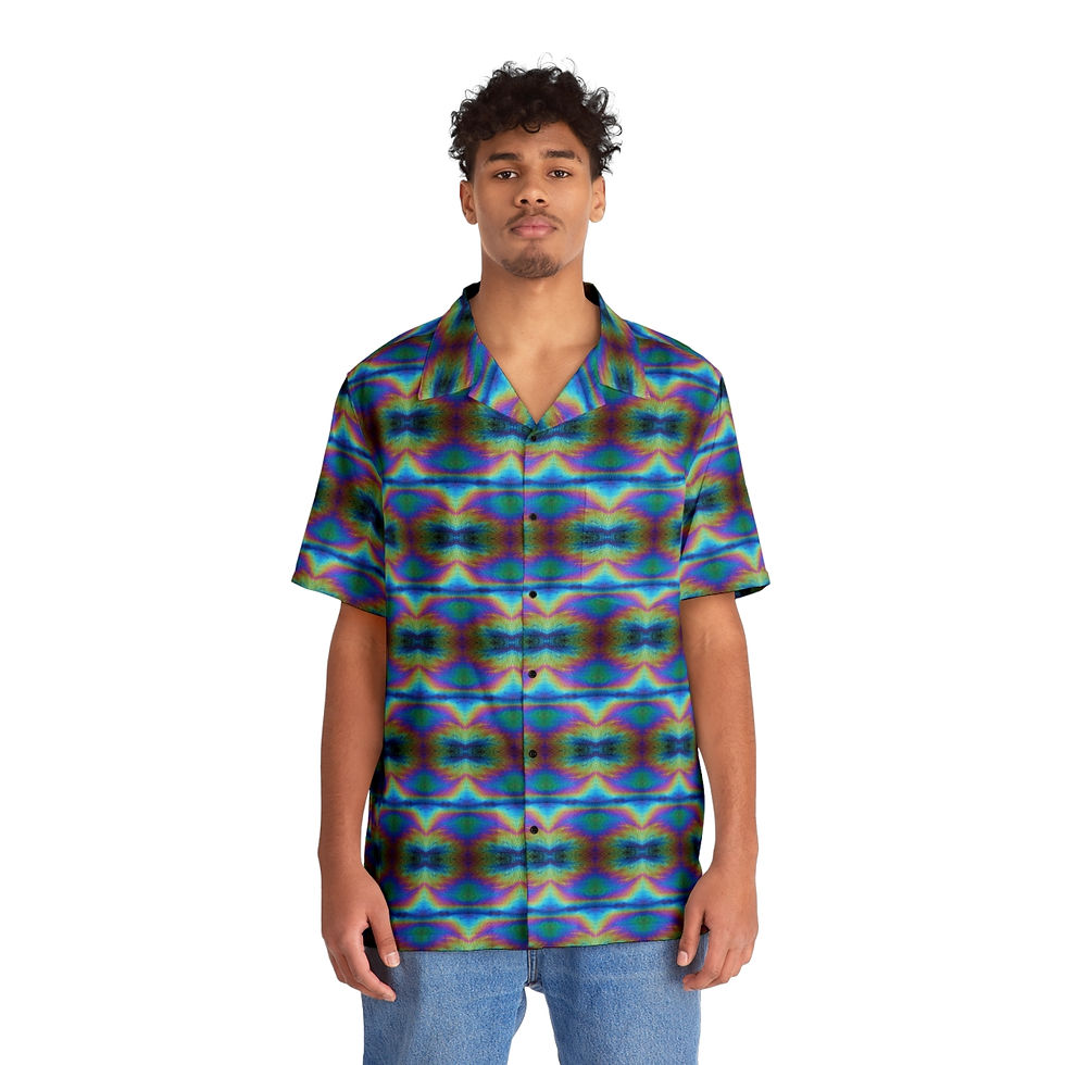 Rainbow Occhi - Toledo Hawaiian-Style Shirt