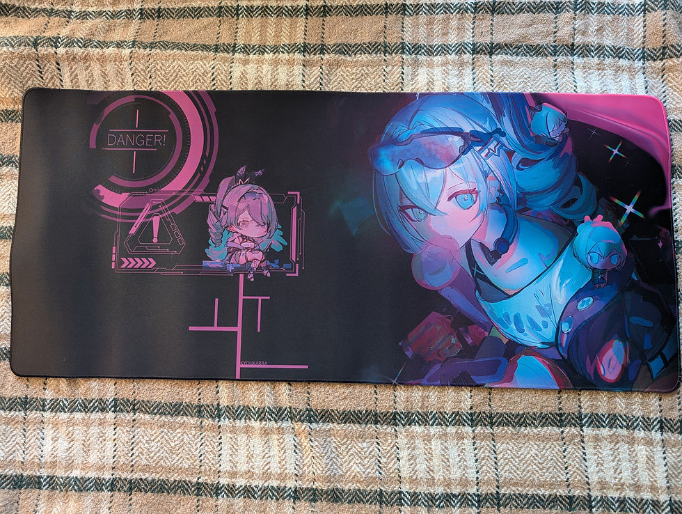 Thumbnail: Silverwolf   MOUSEPAD 90x40cm