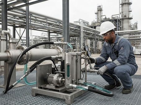 Chemical Flushing for Production Equipment: A Guide