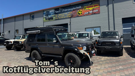 Ein kleines Upgrade mit großer Wirkung: Kotflügelverbreiterungen für unseren Land Cruiser 76