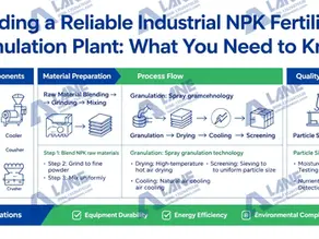 Building a Reliable Industrial NPK Fertilizer Granulation Plant: What You Need to Know