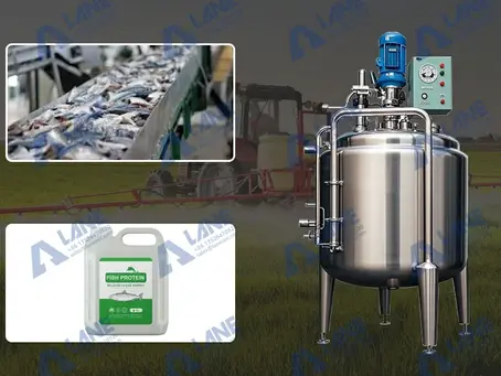 Fish waste liquid fertilizer production equipment