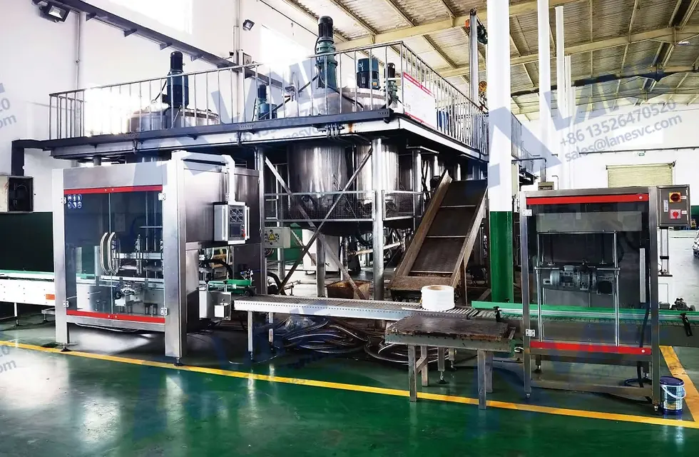 Liquid fertilizer production line