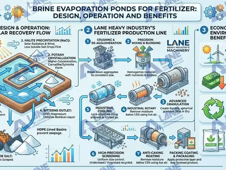 Brine Evaporation Ponds for Fertilizer: Design, Operation and Benefits