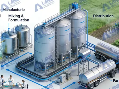 From Factory to Farm: Industrial Liquid Fertilizer Manufacturing Plant in Europe, Commercial Production to Real-World Usage