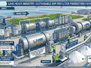industrial SOP fertilizer from brine