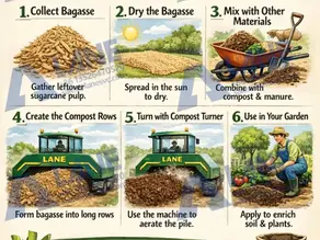 How to Use Sugarcane Bagasse as Organic Fertilizer: A Complete Step-by-Step Guide