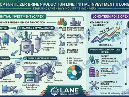 Cost of SOP Fertilizer Brine Production Line: Initial Investment & Long-Term ROI