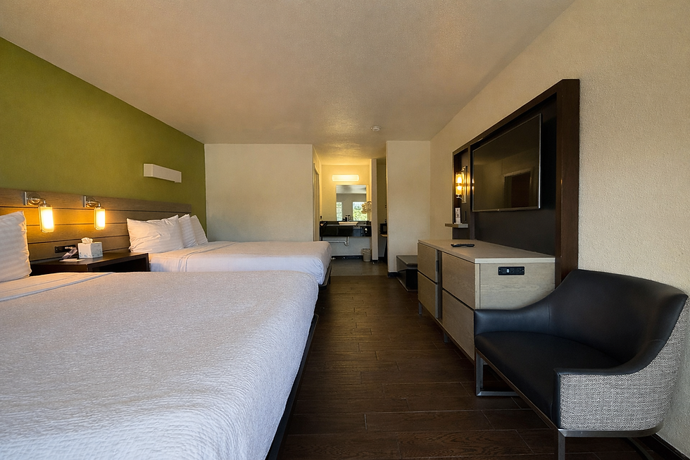 Signature Two Queen room at Fisherman's Cove Inn in Monterey