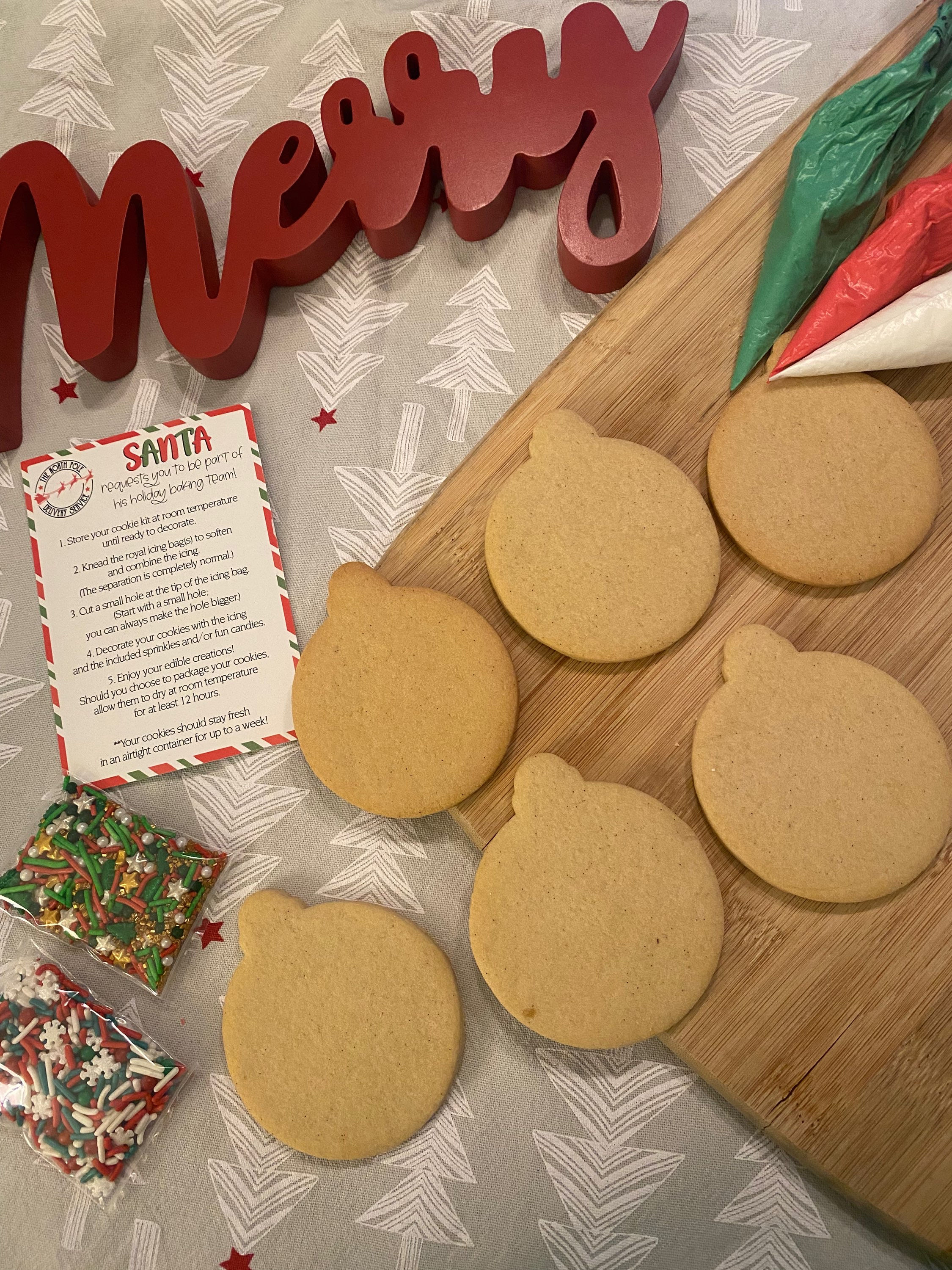 DIY cookie kit