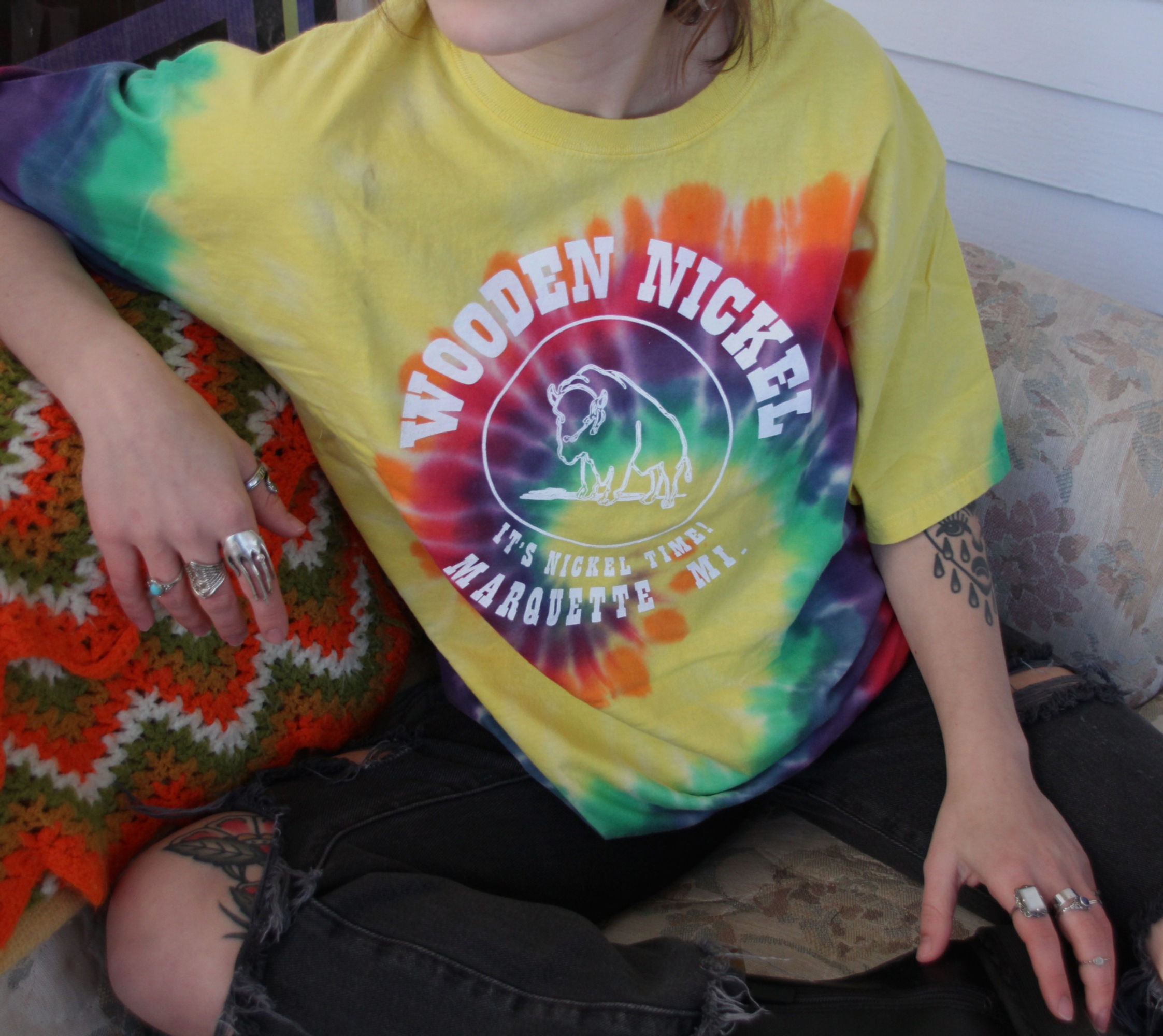 Tie Dye Nickel Shirt