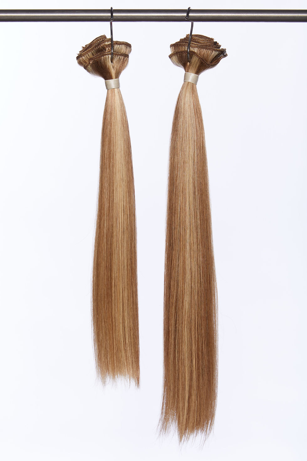 Premium Remy Clipin Extensions in Dark Blonde Frost Euronext Hair