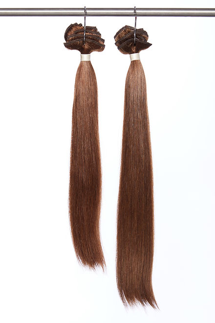 Premium Remy Clip-in Extensions in Dark Brown | Euronext Hair Premium Remy Clip-in Extensions in Dark Brown | Euronext Hair