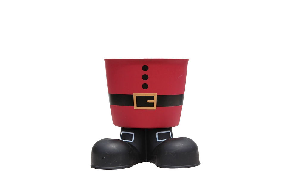 7" Santa Boots 3-Qt