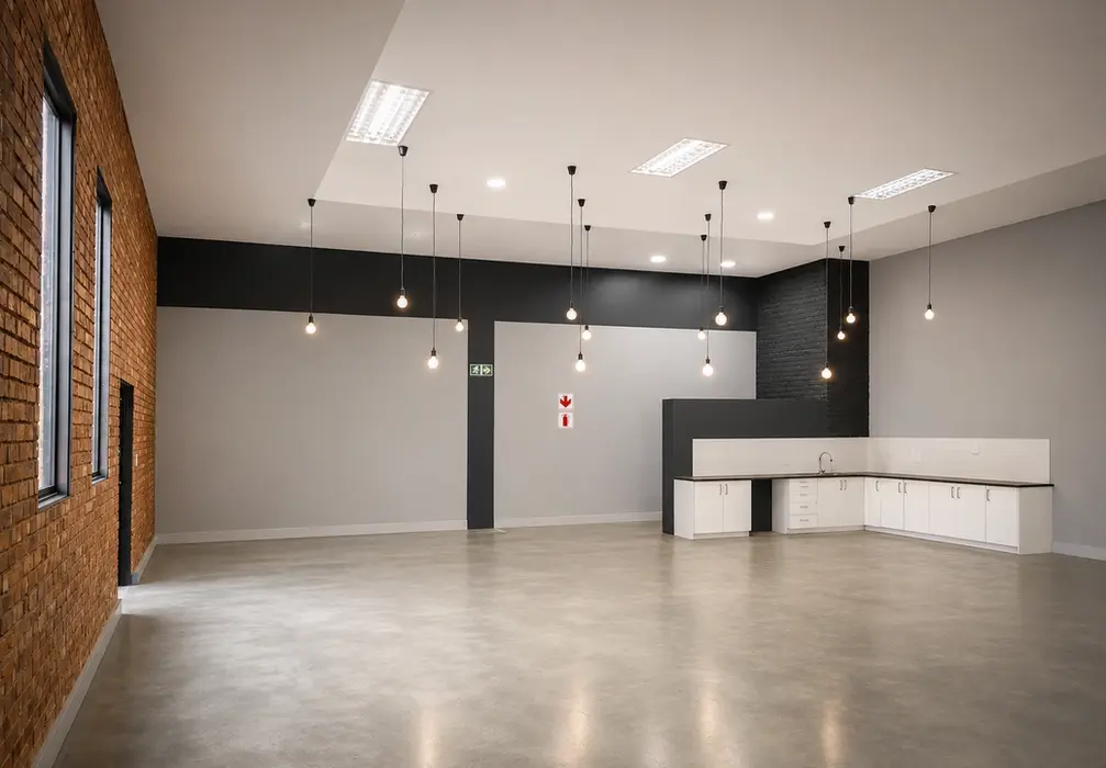 The Moderne showroom creative floor space , Salt River