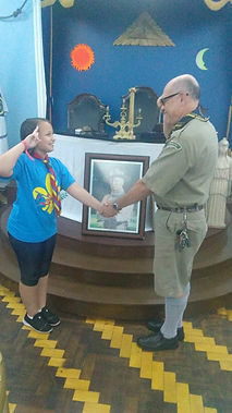 Lara - Homenagem ao dia do escoteiro.jpe