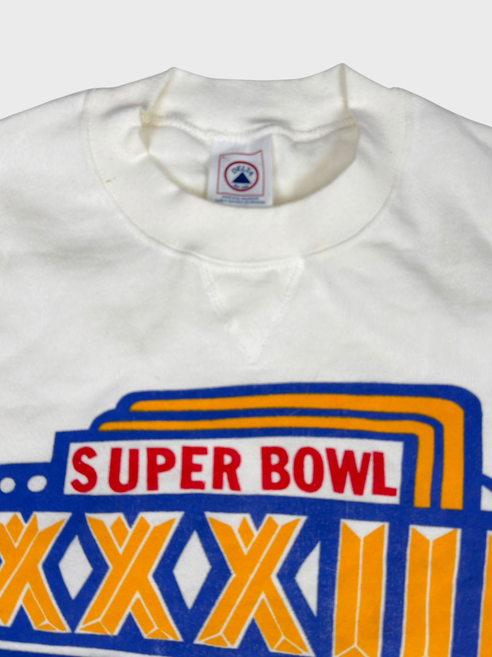 Thumbnail: Vintage 1999 L Super Bowl Falcons/Broncos Crewneck Sweatshirt
