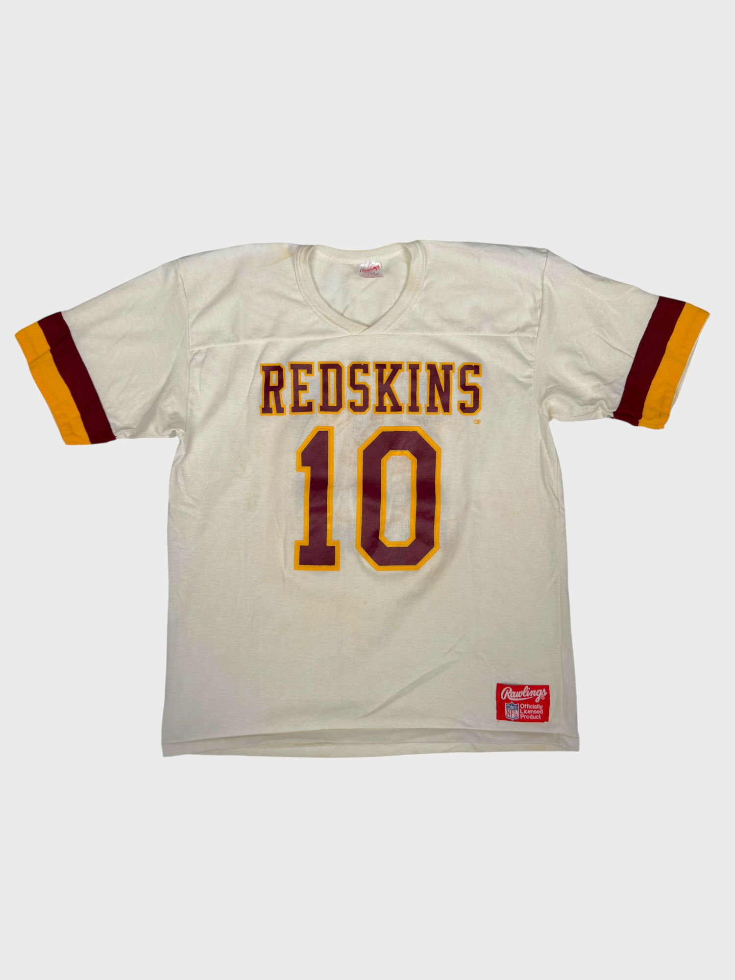 Vintage 90s XL Washington Redskins #10 Rawlings Jersey Style T-Shirt