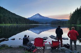 Landscape and nature photography workshop at Trillium Lake and Mount Hood in Oregon, USA