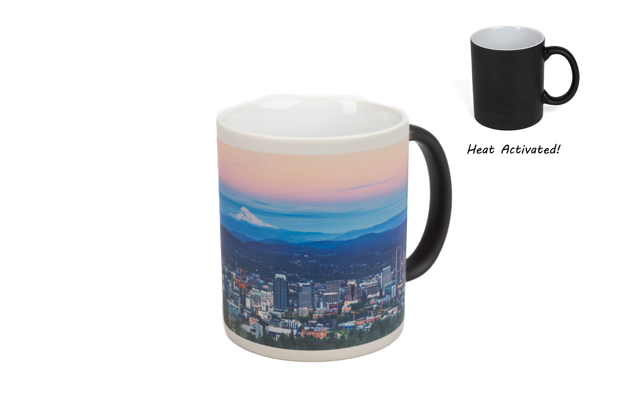 Portland Oregon and Mount Hood Magic Mug
