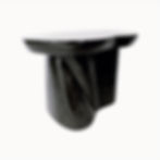 Thumbnail: Black Moroccan Tadelakt Plaster Coffee Table