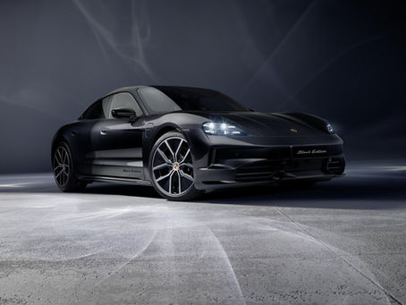 Elegância esportiva: Porsche lança Black Edition