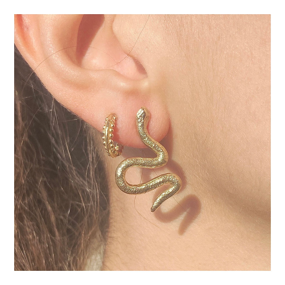 Miniatura: Serpens earrings